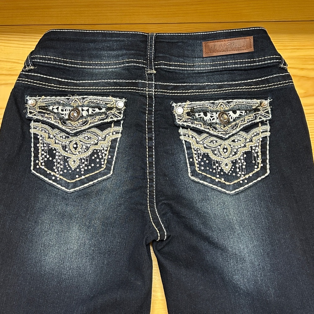 Wallflowers Rhinestone Jeans - Picture 2 of 5
